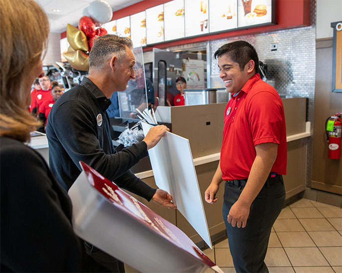 chick fil a back of house team member pay